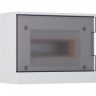 Бокс настенный ABB BASIC E 8М серая прозрачная дверь (с клеммами) 1SZR004002A2203