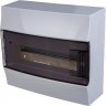 Бокс настенный ABB MISTRAL41 12М прозрачная дверь (с клеммами) 1SPE007717F9992