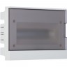 Бокс в нишу ABB BASIC E 12М серая прозрачная дверь (с клеммами) 1SZR004002A1204