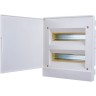 Бокс в нишу ABB BASIC E 24М белая непрозрачная дверь (с клеммами) 1SZR004002A1107