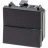 Механизм переключателя ABB СП ZENIT одноклавишный 2М 16А IP20 антрацит 2CLA220200N1801