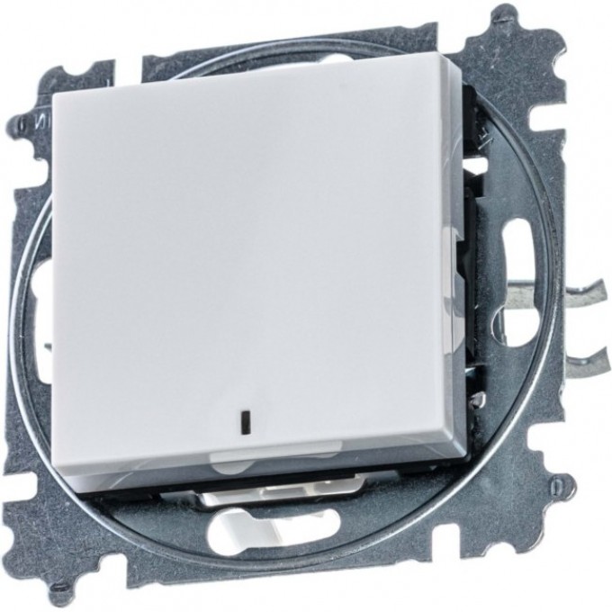 Механизм выключателя ABB СП LEVIT одноклавишный IP20 с подсветкой белый/ледяной 2CHH590146A6001 Механизм выключателя ABB СП LEVIT одноклавишный IP20 с подсветкой белый/ледяной 2CHH590146A6001