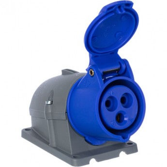 Розетка ABB EASY&SAFE 16А 2P+E IP44 для монтажа на поверхность