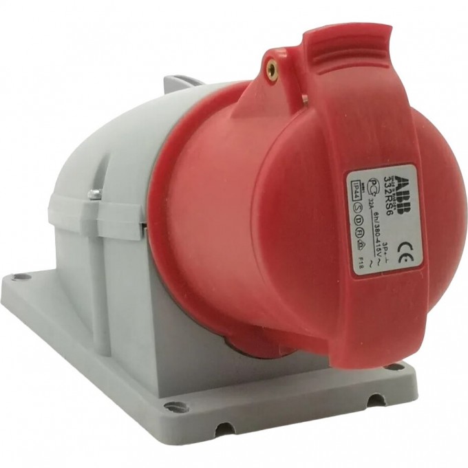 Розетка ABB EASY&SAFE 32А 3P+E IP44 для монтажа на поверхность 2CMA193130R1000 Розетка ABB EASY&SAFE 32А 3P+E IP44 для монтажа на поверхность 2CMA193130R1000