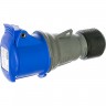 Розетка кабельная ABB EASY&SAFE 216EC6 16А 2P+E IP44 6ч 2CMA102003R1000
