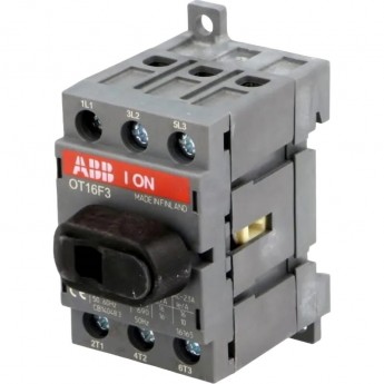 Рубильник ABB 3п OT16F3 16А (16А AC23)