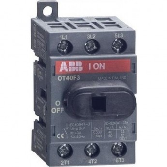 Рубильник ABB 3п OT25F3 25А (20А AC23)