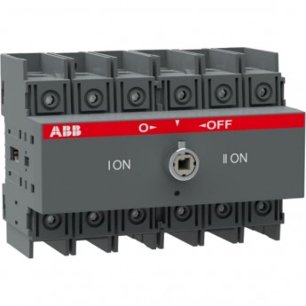 Рубильник реверсивный ABB OT100F3C 100А (80А AC23)