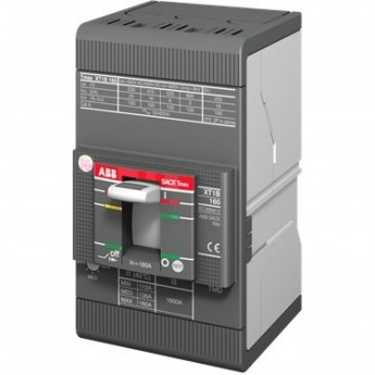 Выключатель автоматический ABB 3п XT1B 160 TMD 63-630 3p F F