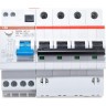 Выключатель автоматический дифференциального тока ABB DS204 4п C 25А 30мА тип AC 6кА 6модулей 2CSR254001R1254
