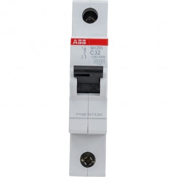Выключатель автоматический модульный ABB 1п C 32А 6кА SH201 C 32