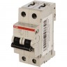 Выключатель автоматический модульный ABB S202 2п C 10А 6кА C10 2CDS252001R0104