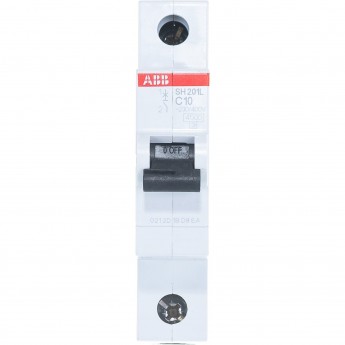 Выключатель автоматический модульный ABB SH201L 1п C 10А 4.5кА C10