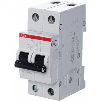 Выключатель автоматический модульный ABB SH202L 2п C 63А 4.5кА C63